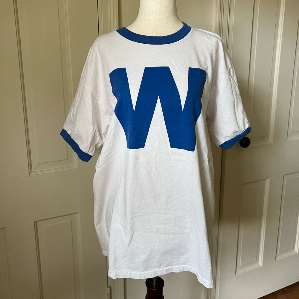 Vintage Cotton Chicago Cubs "W" Tshirt